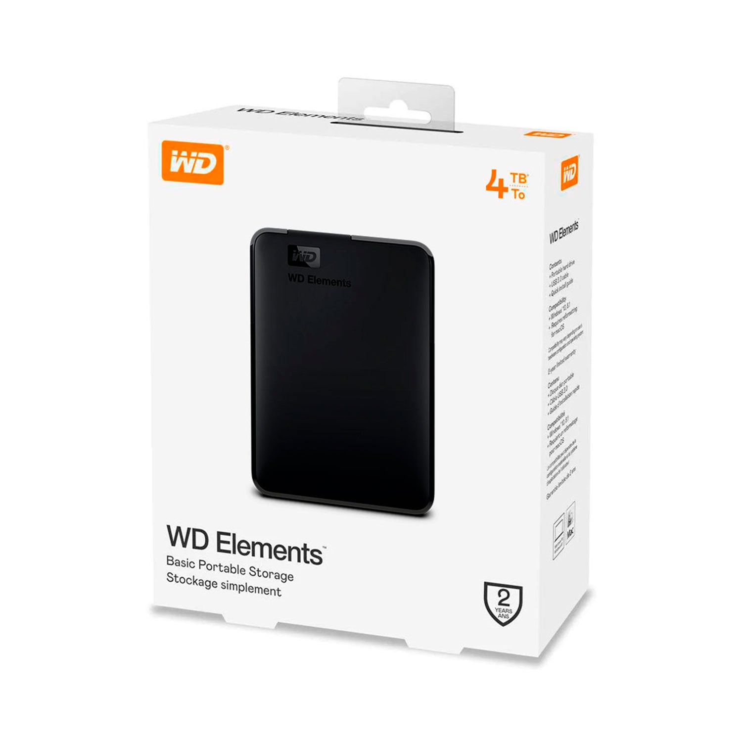 Disco Duro Externo Wester Digital Elements 4tb | Lifemax