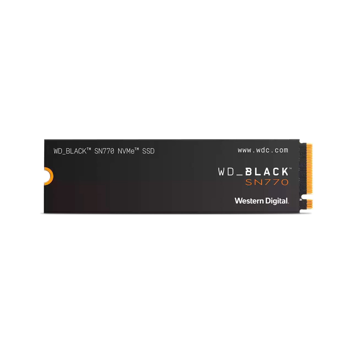 Disco Solido SSD interno Wester Digital Black SN770 1TB M.2 2280 PCIe4 NVMe 5150MB/s [ WDS100T3X0E ]