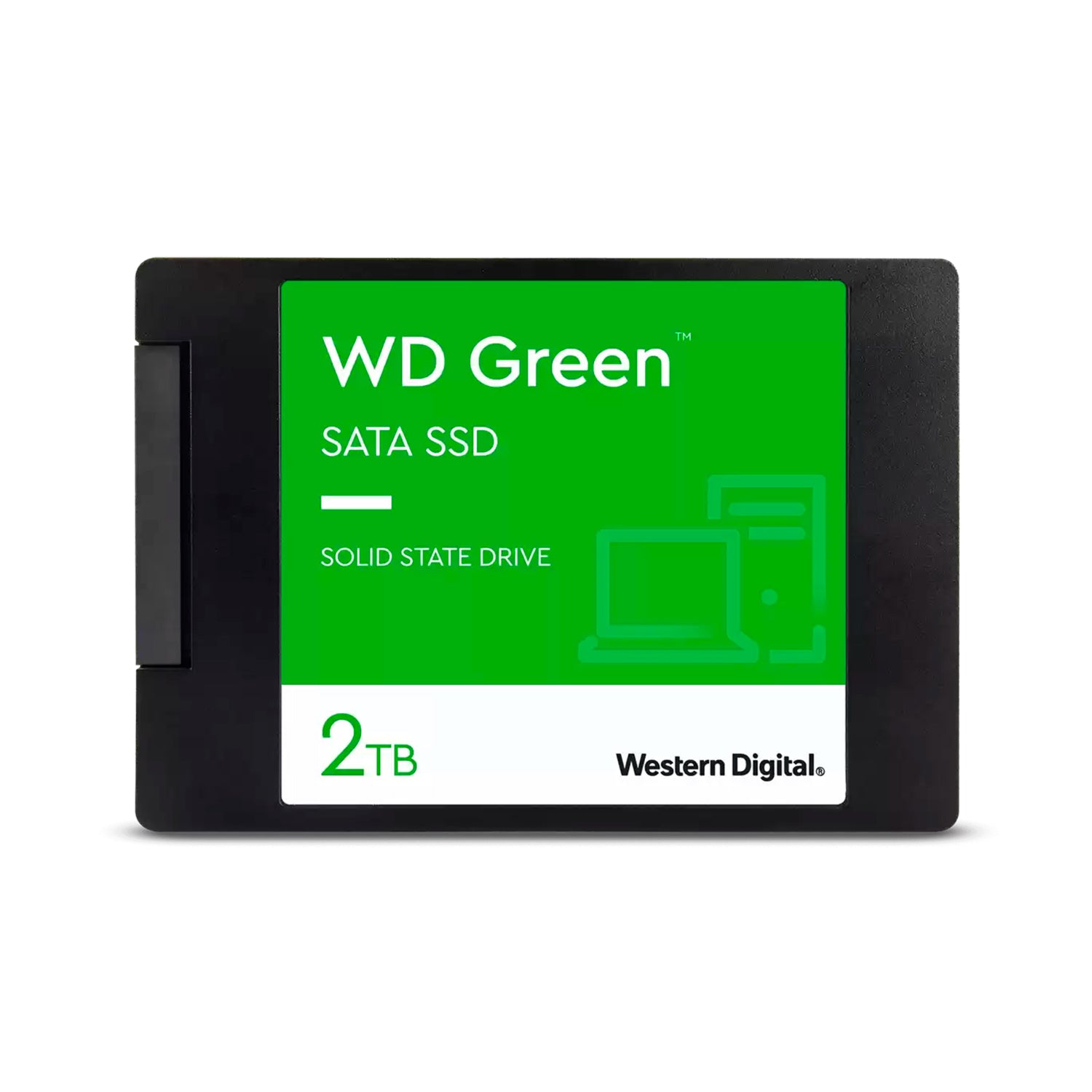 Disco Solido SSD Interno Western Digital Green 2TB 2.5in SATA III 6Gb/s 545MB/s [WDS200T2G0A]