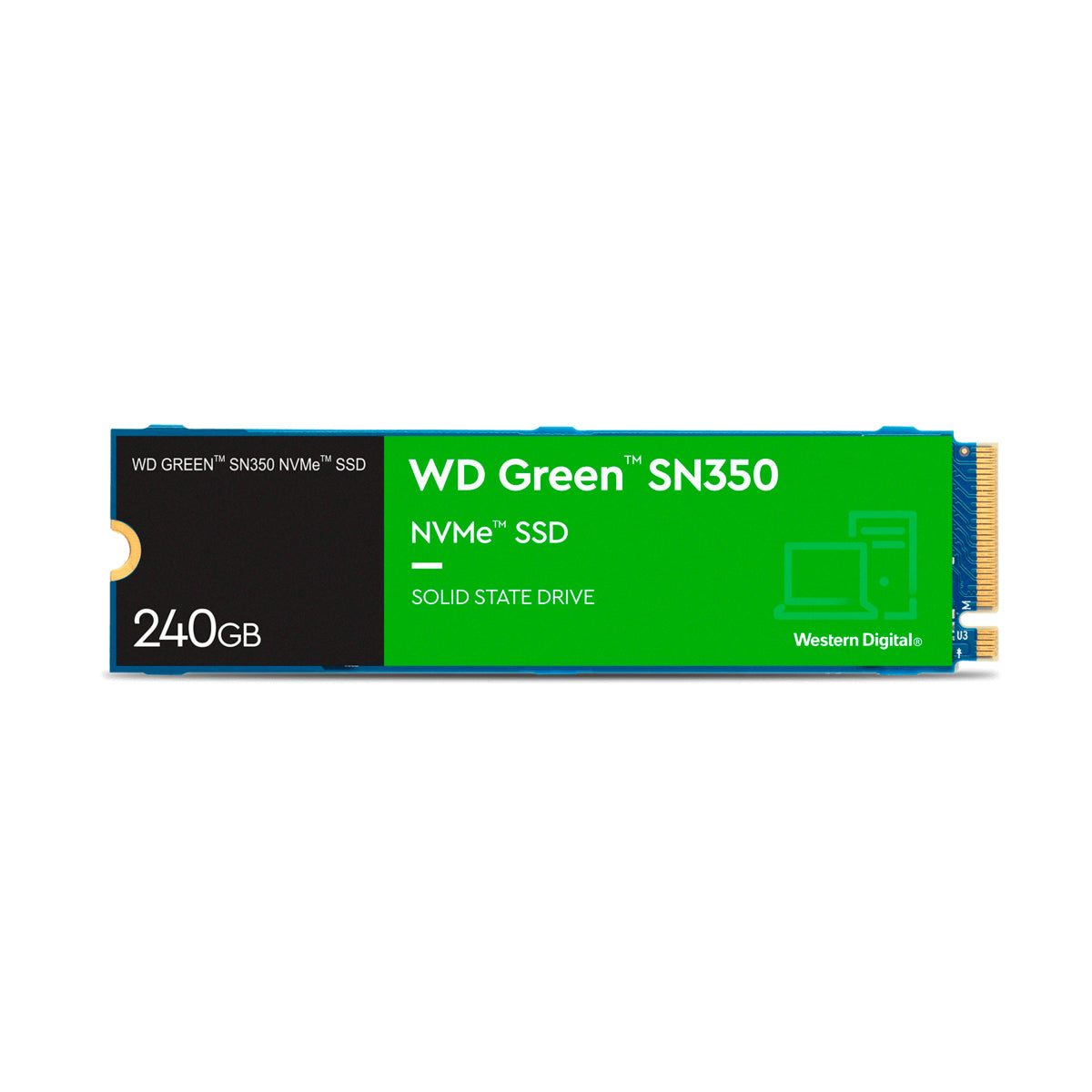 Disco Solido SSD Interno WD Green SN350 240GB M.2 2280 NVMe