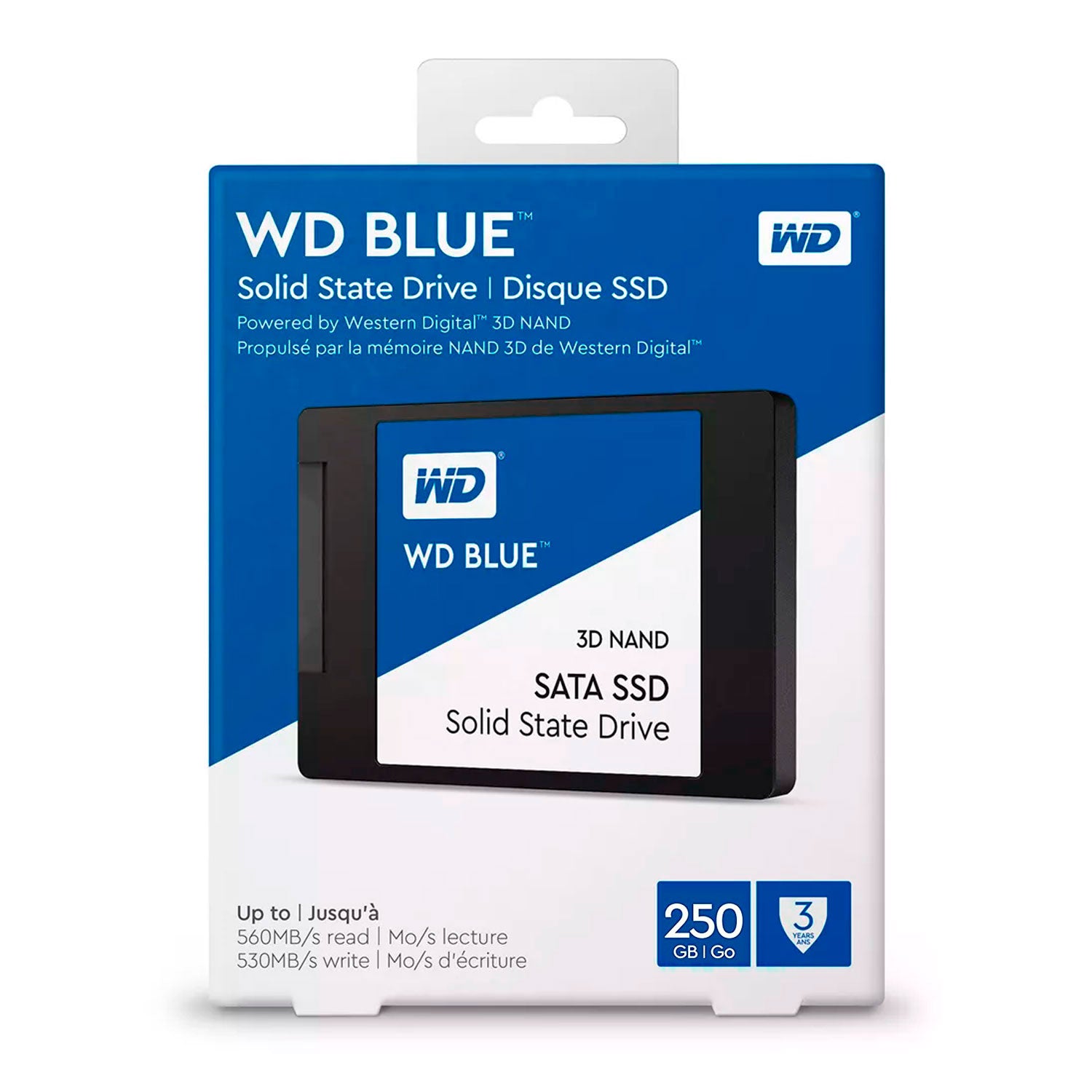 Disco Ssd Western Digital Blue 250gb 3d Nand | Lifemax