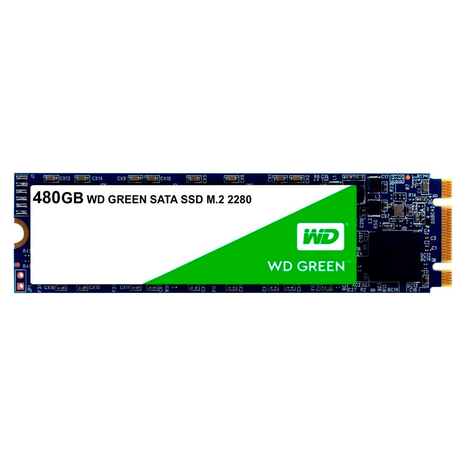 Disco Solido SSD WD Green 480GB M.2 SATA III WDS480G2G0B | Lifemax