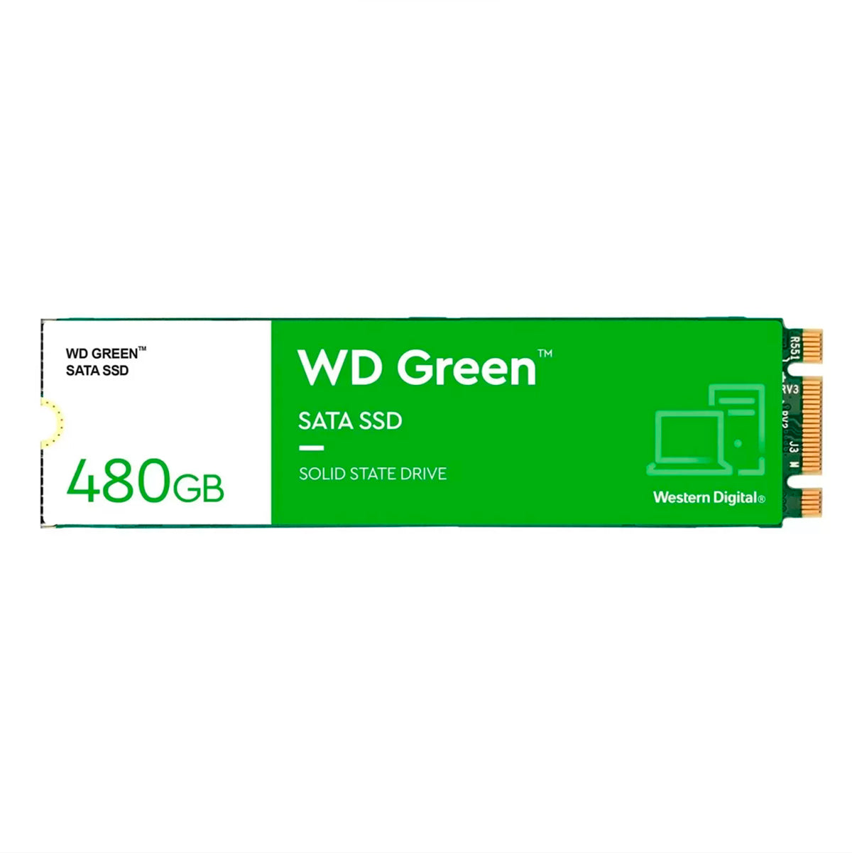 Disco Solido SSD Interno WD Green 480GB Go M.2 2280 SATA III