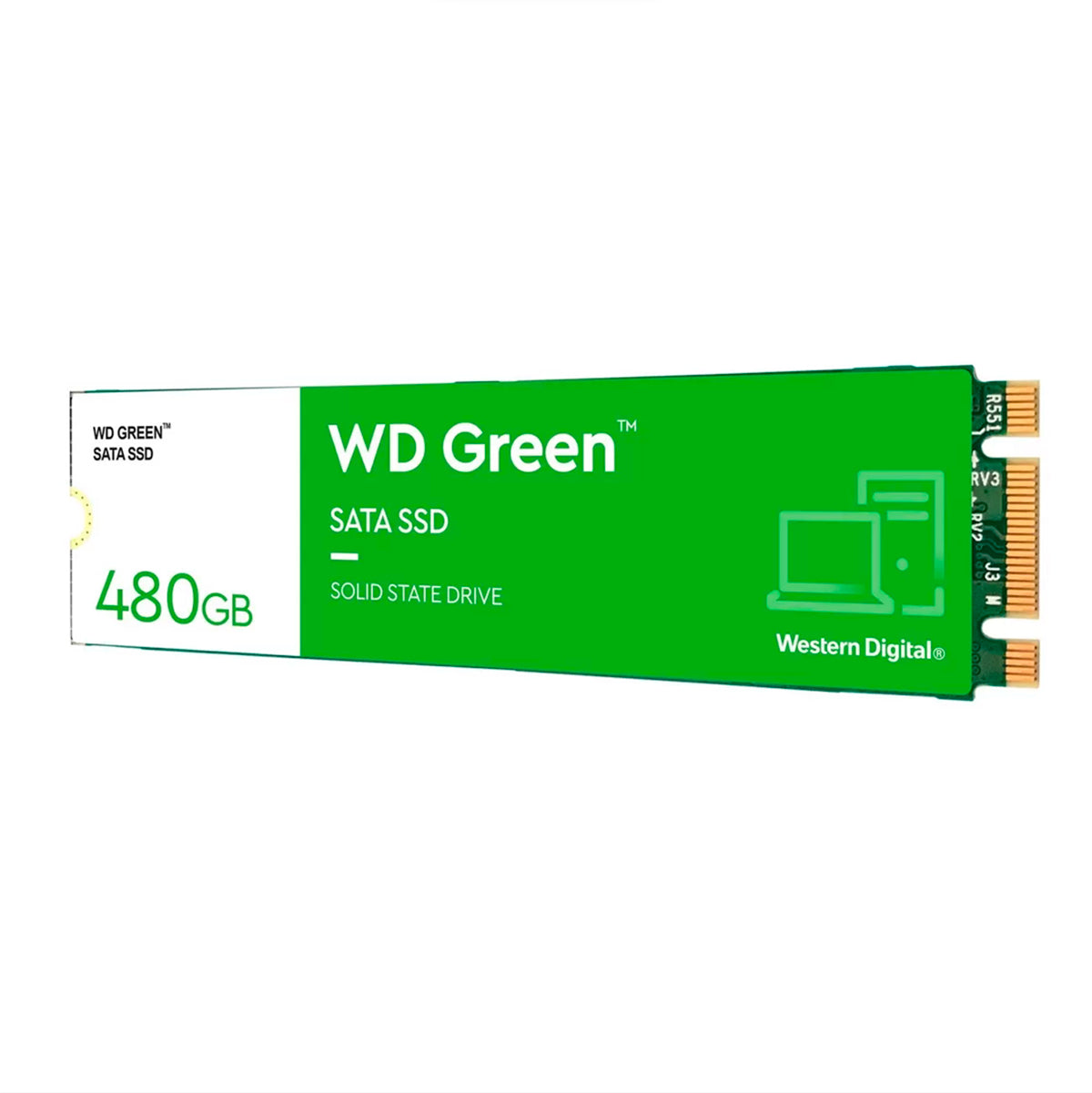 Disco Solido SSD Interno WD Green 480GB Go M.2 2280 SATA III