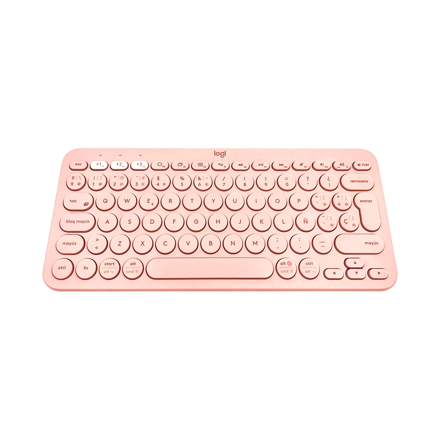 Teclado Bluetooth Logitech K380 QWERTY Español Multi Dispositivo Teclas Planas Pila 2 x AAA Incluida